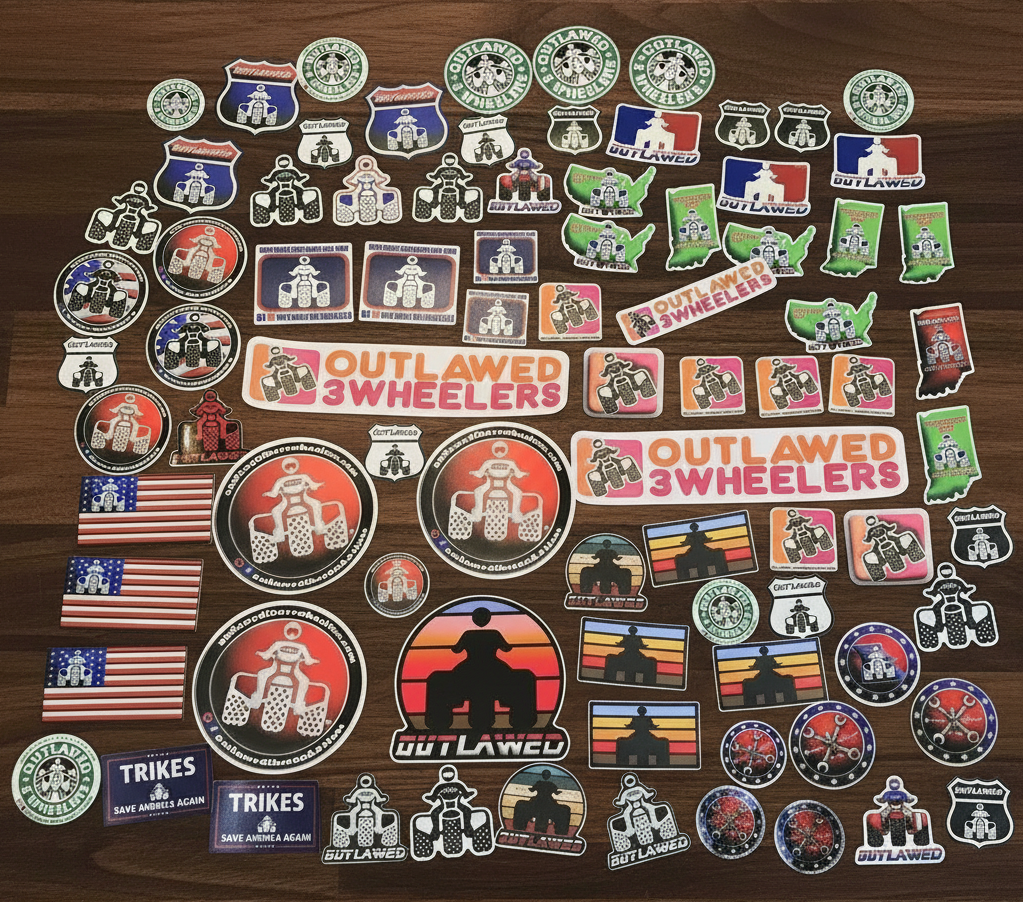 ATC Three Wheeler Sticker Horde