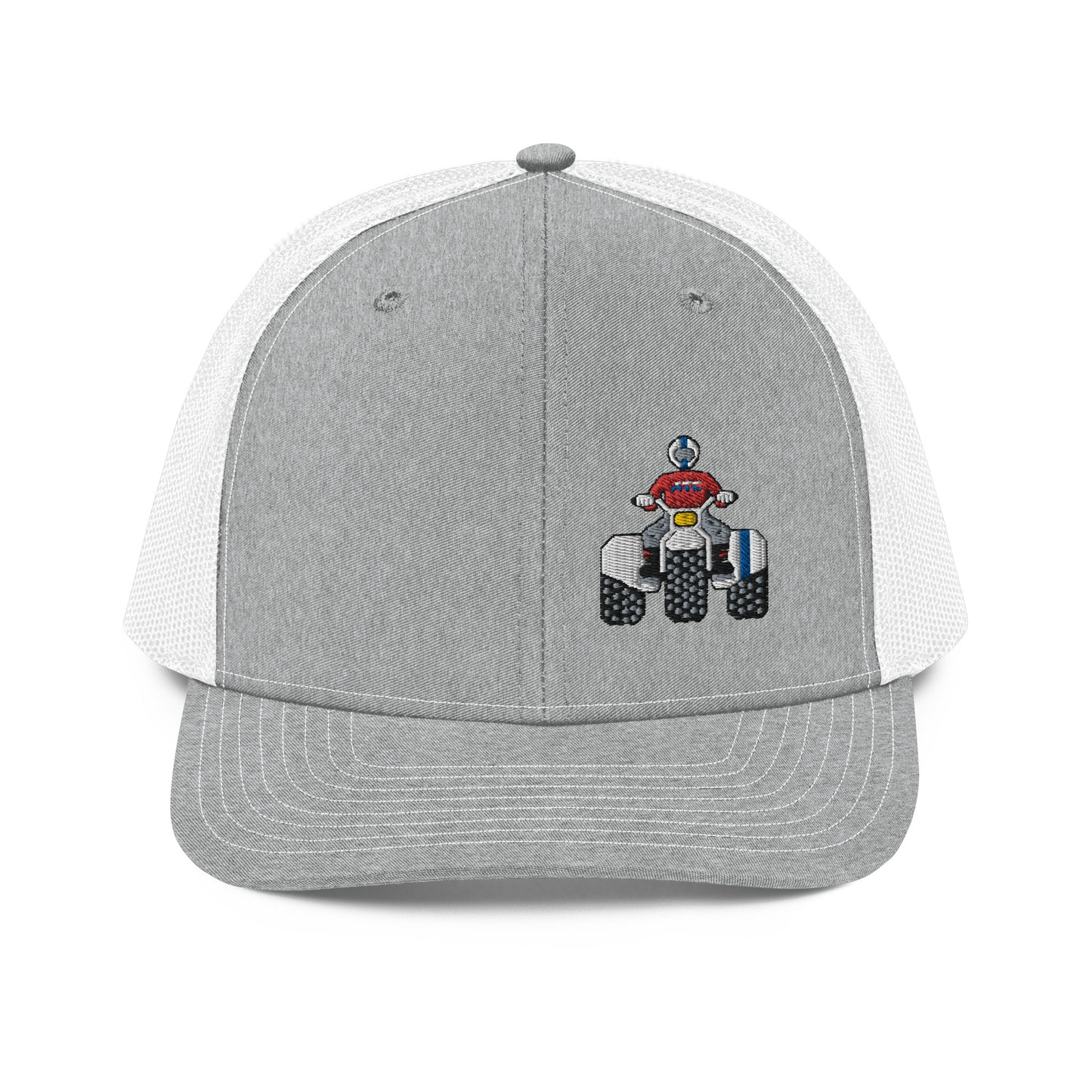 White Retro Threewheeler Richardson 112 Trucker Cap