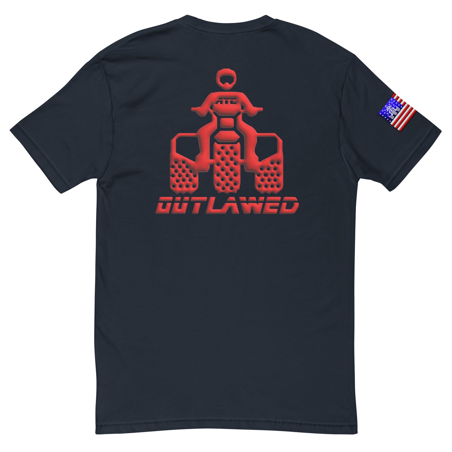 3D Original Red Threewheeler Short Sleeve Shirt