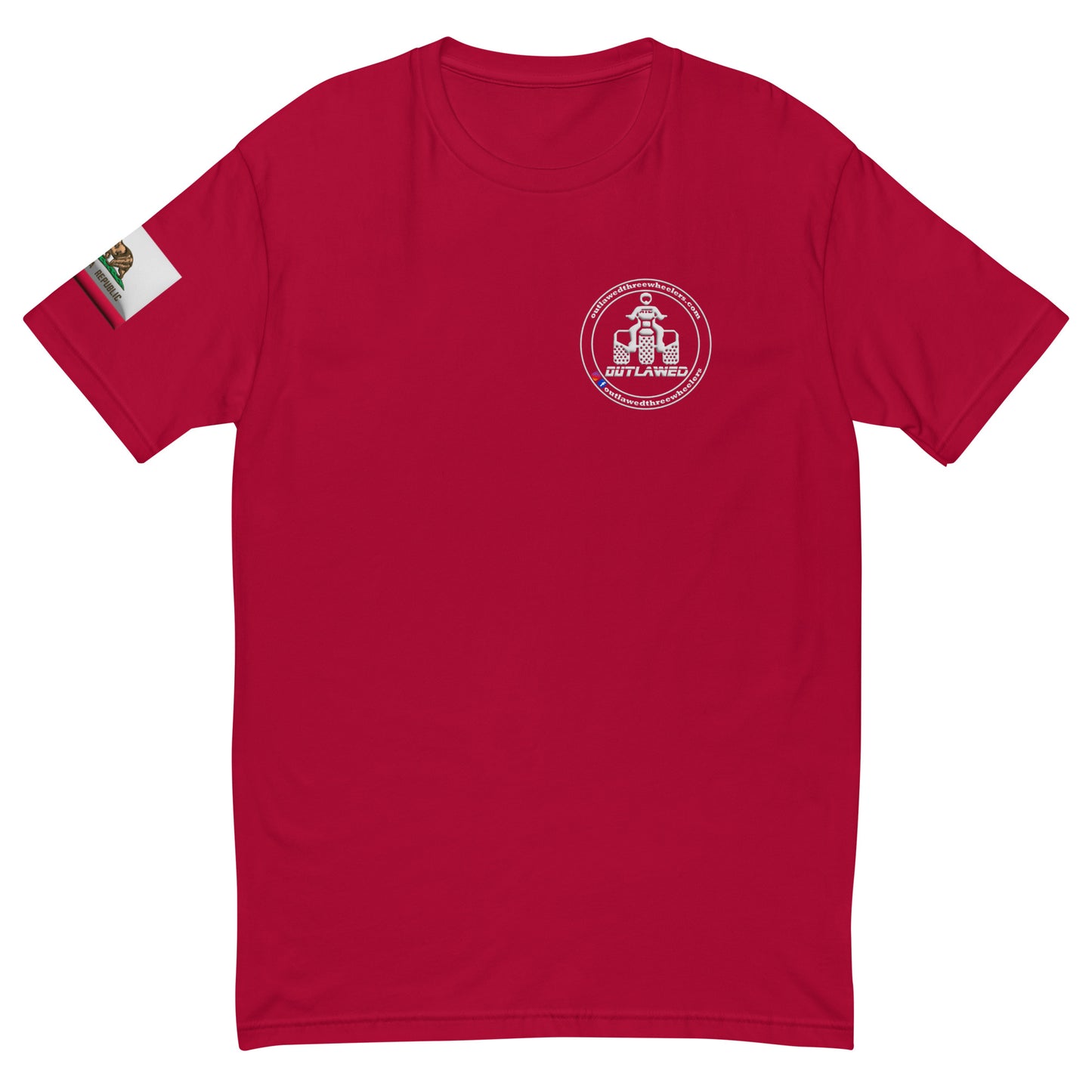 California Threewheeler Short Sleeve T-shirt