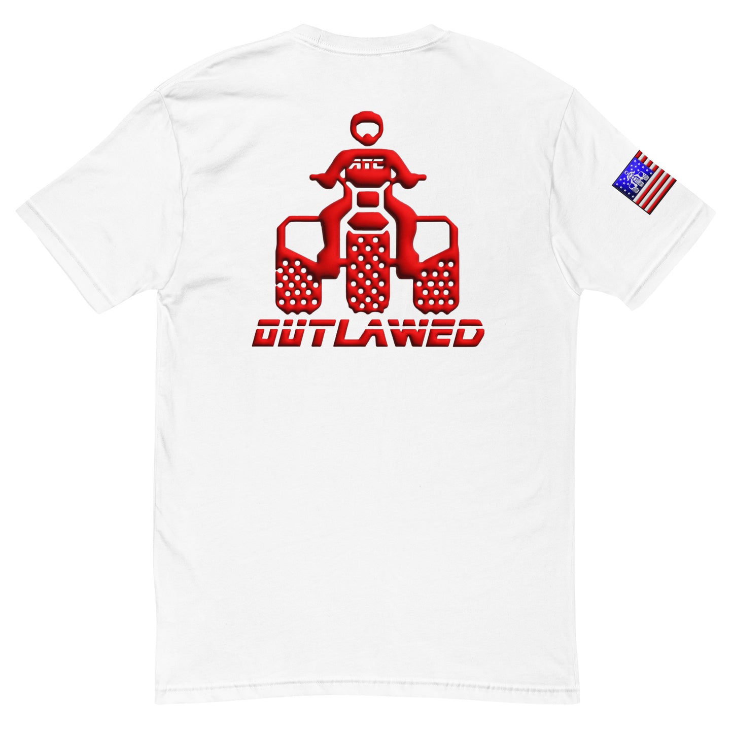 3D Original Red Threewheeler Short Sleeve Shirt