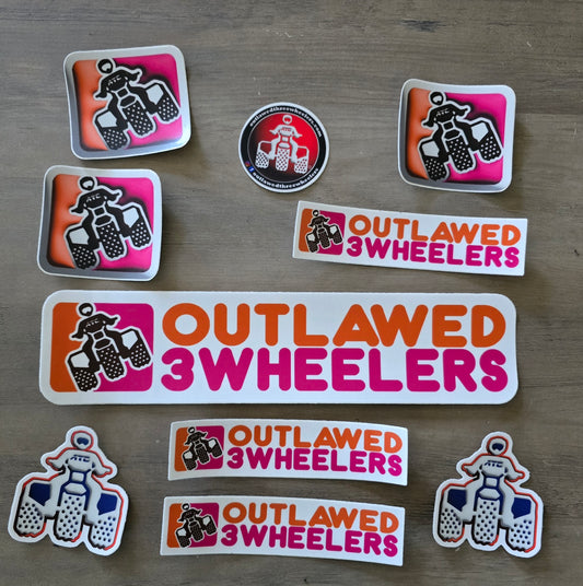 Dunkin Sticker Pack