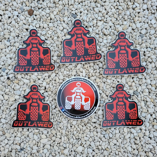 Sticker For Three Wheel ATC® Original Three Wheeler Logo – Outlawed Threewheelers LLC