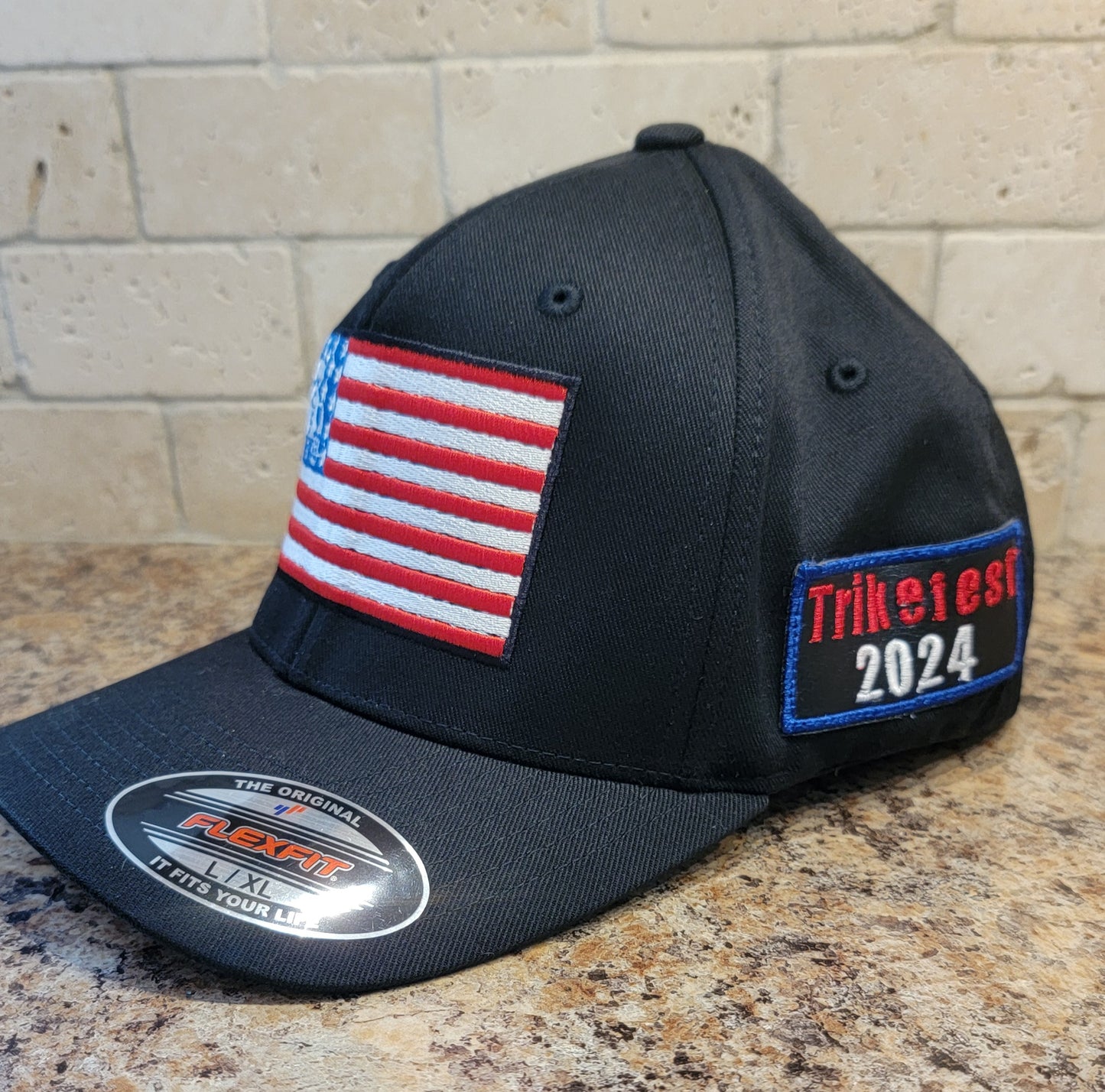 2024 Trikefest Threewheeler Flag Flexfit Hat