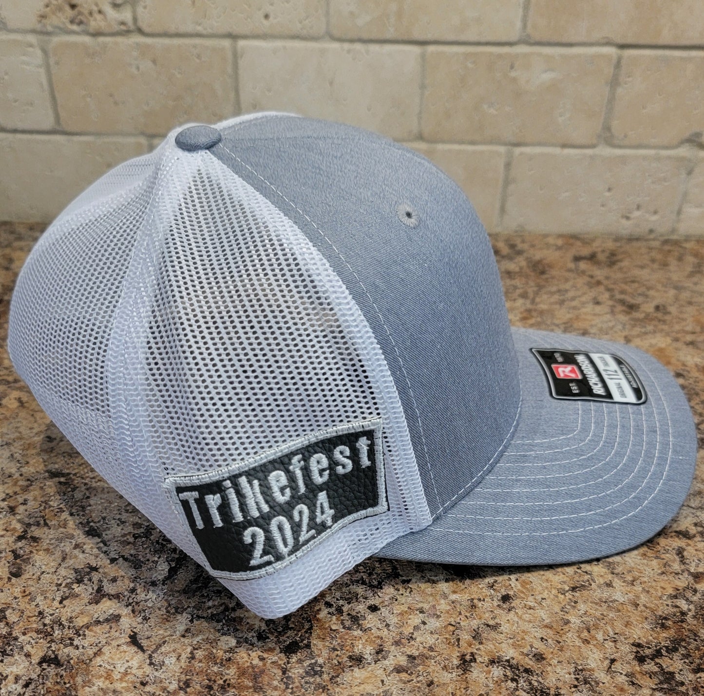 Trikefest 2024 White Retro Threewheeler Richardson 112 Hat