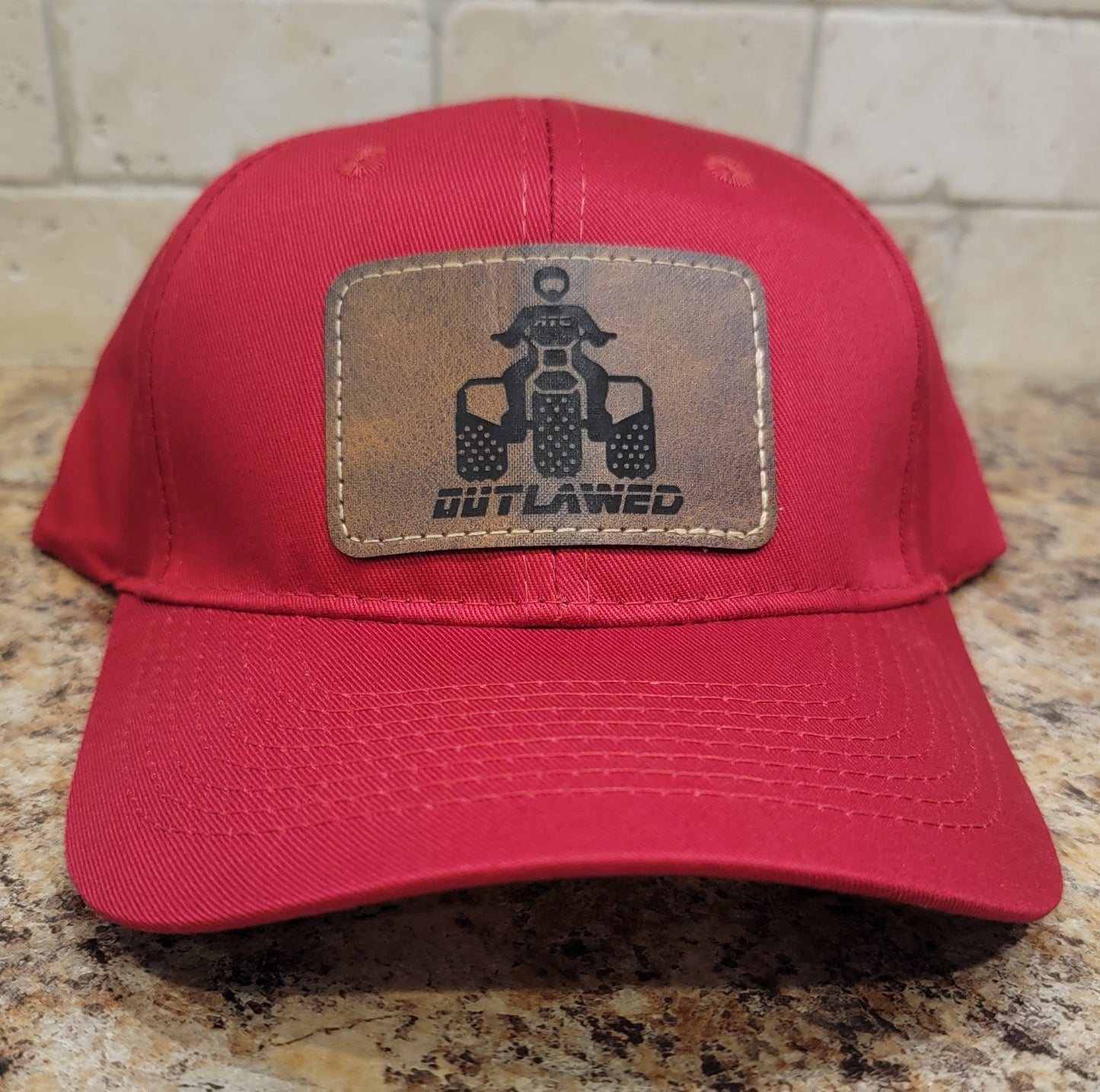 Threewheeler Leather Patch Dad Hat