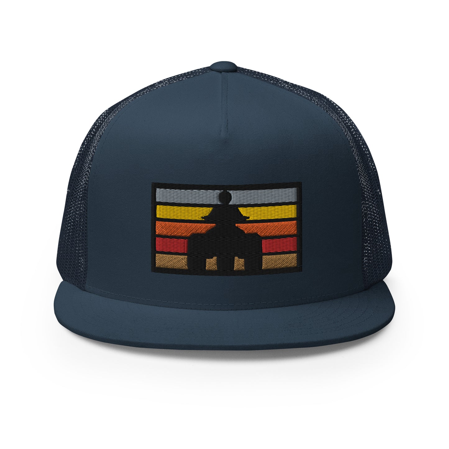 Retro Threewheeler Sunset Trucker Cap