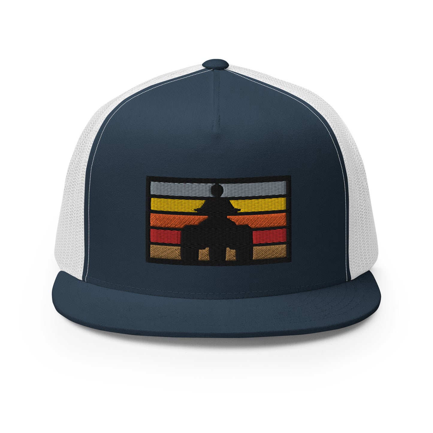 Retro Threewheeler Sunset Trucker Cap