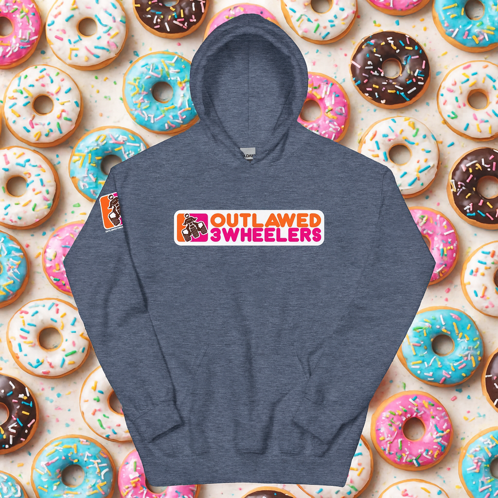 ATC Dunkin Three Wheeler Unisex Hoodie
