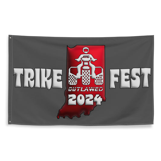 2024 Indiana Trikefest Flag