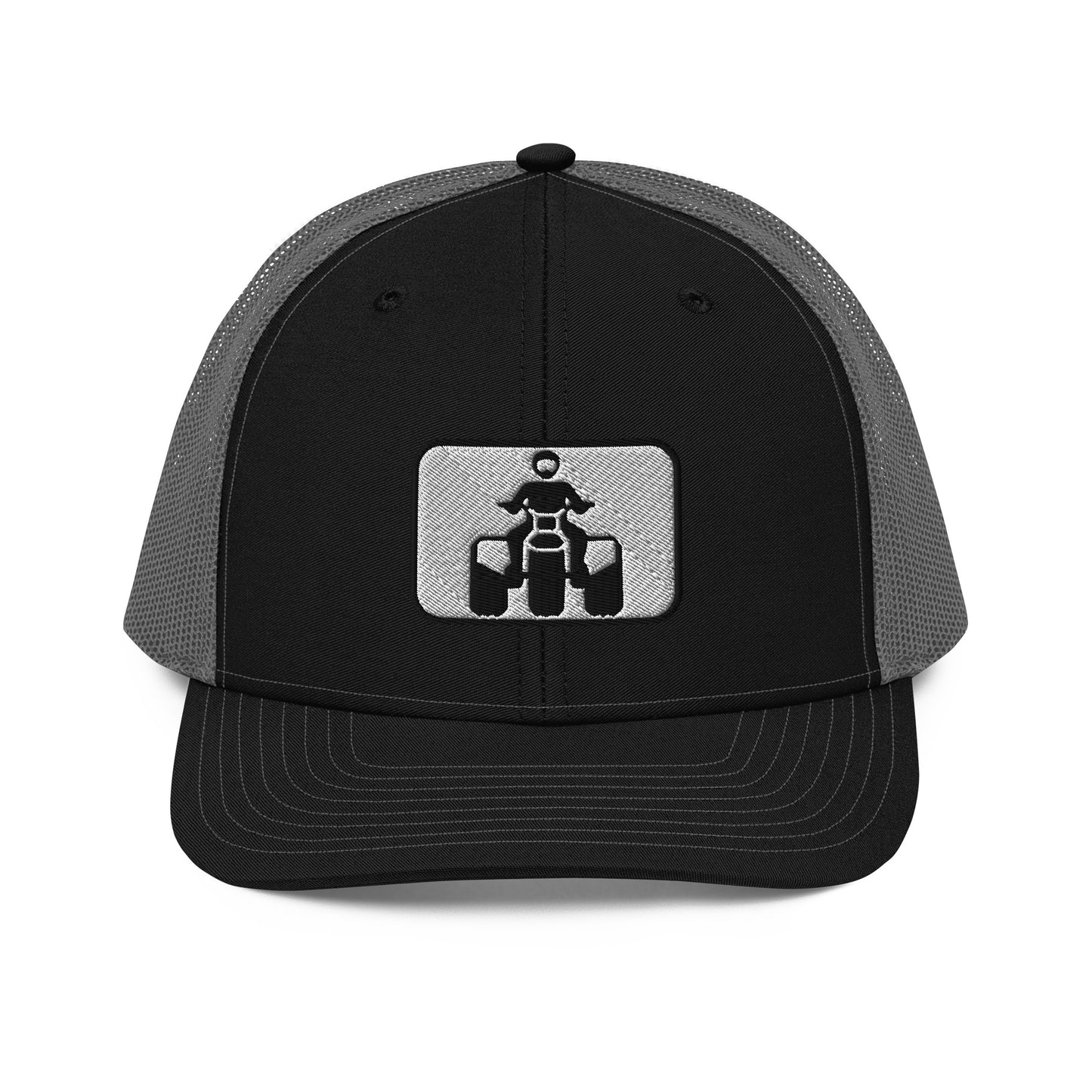 Black and White Threewheeler Richardson 112 Trucker Cap