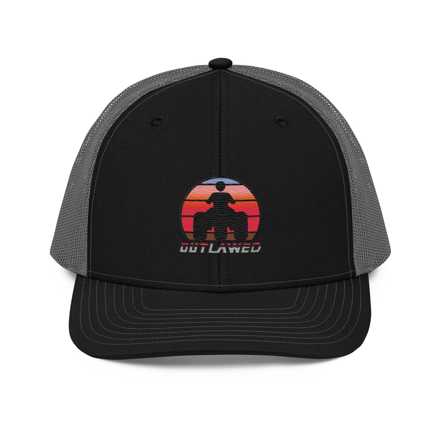 Retro Sunset Threewheeler Richardson 112 Hat