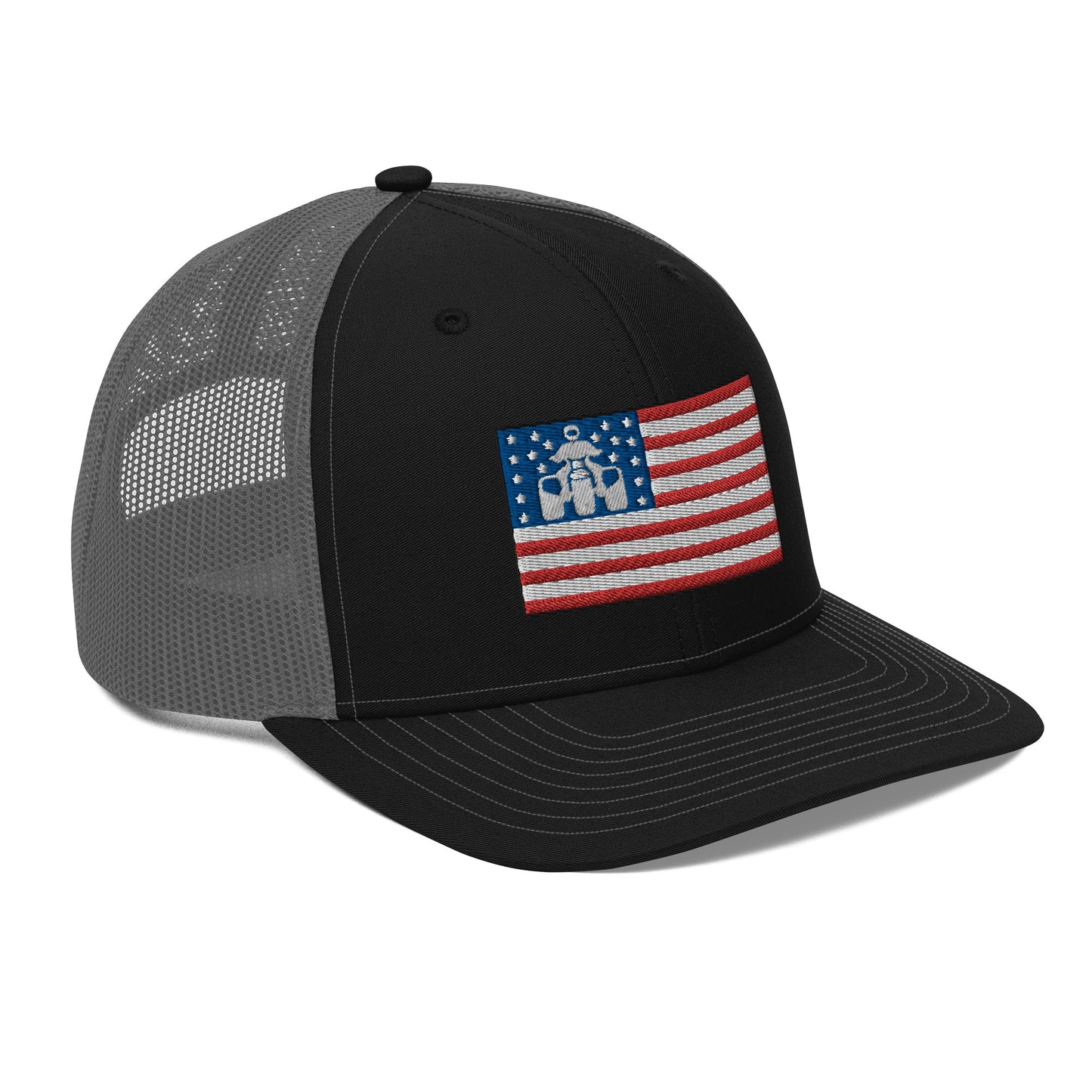 Threewheeler Flag Logo Richardson 112 Hat