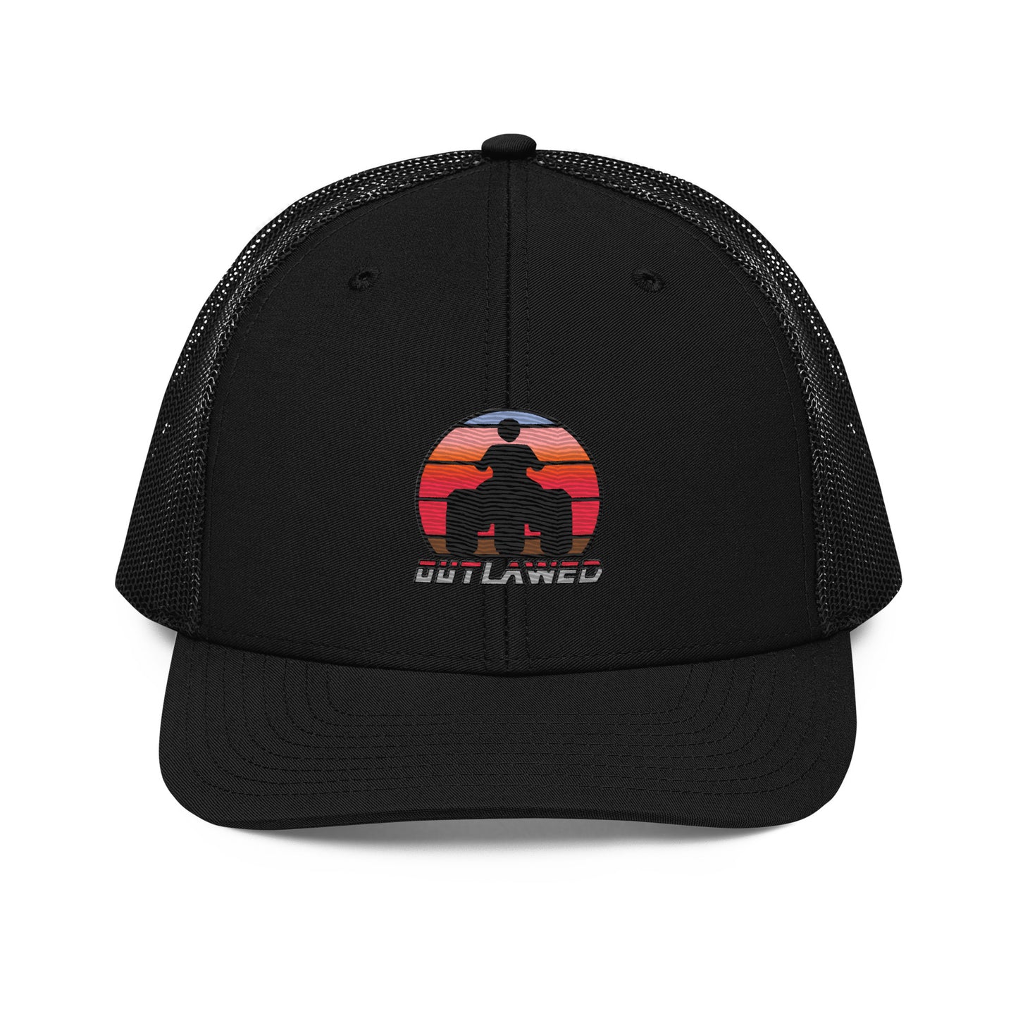 Retro Sunset Threewheeler Richardson 112 Hat