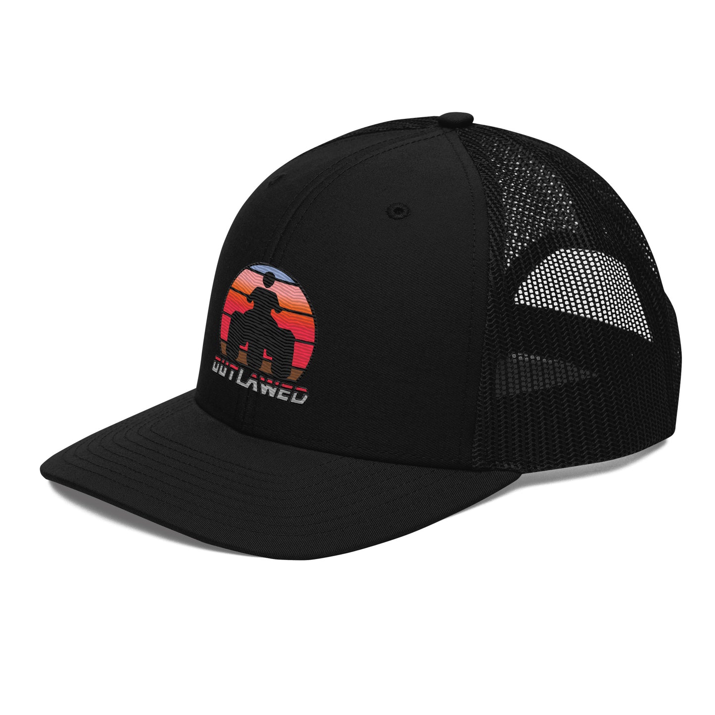 Retro Sunset Threewheeler Richardson 112 Hat