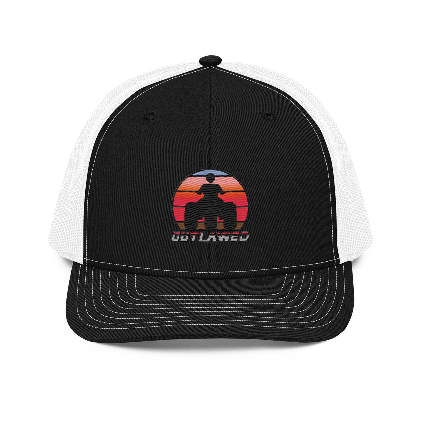 Retro Sunset Threewheeler Richardson 112 Hat