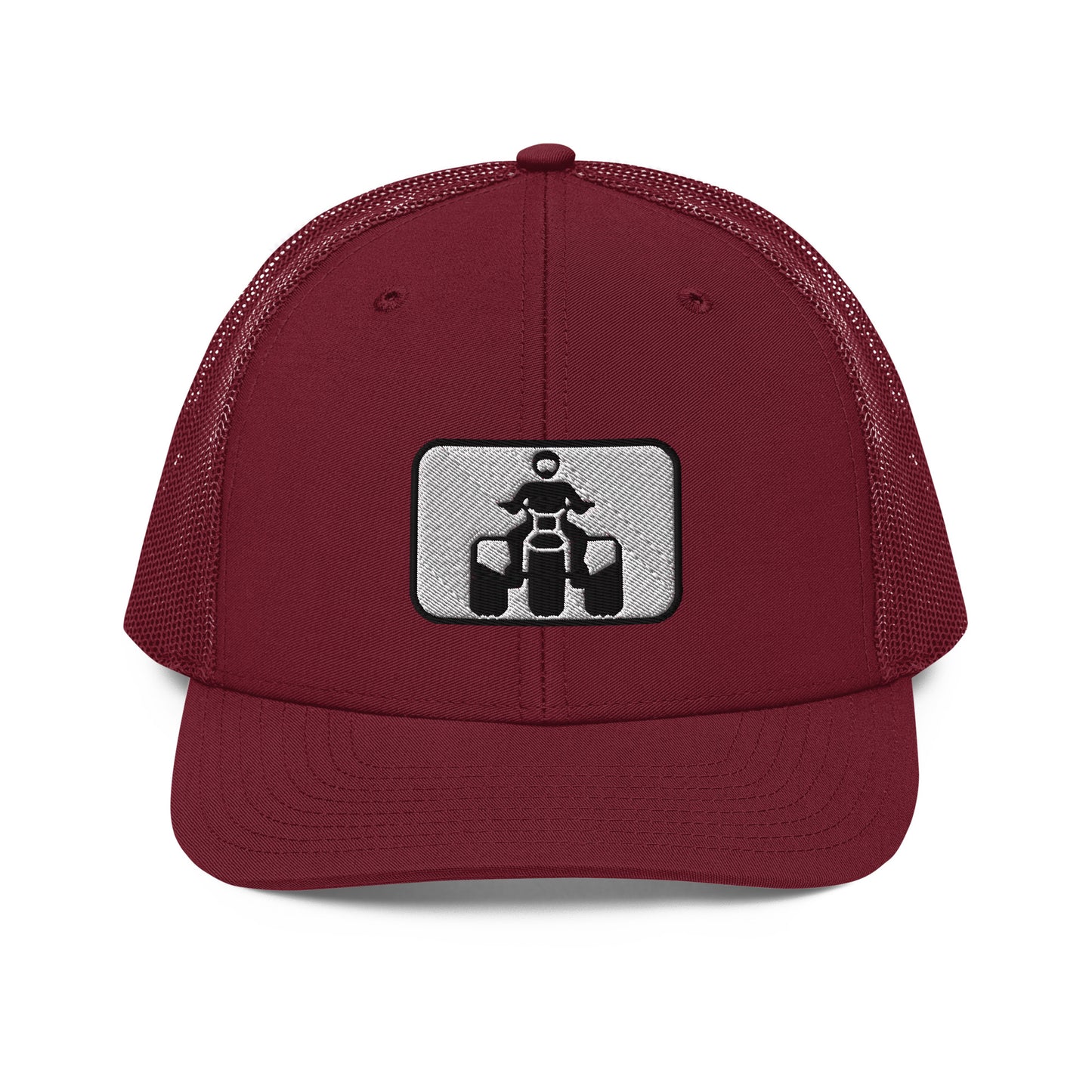 Black and White Threewheeler Richardson 112 Trucker Cap