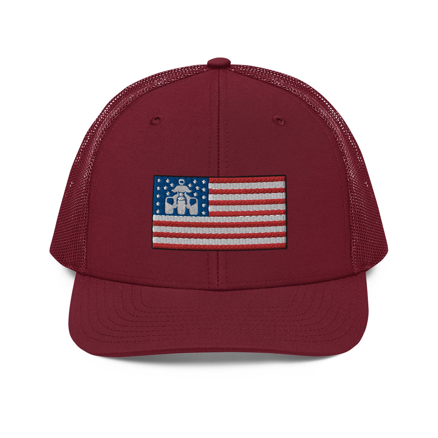 Threewheeler Flag Logo Richardson 112 Hat