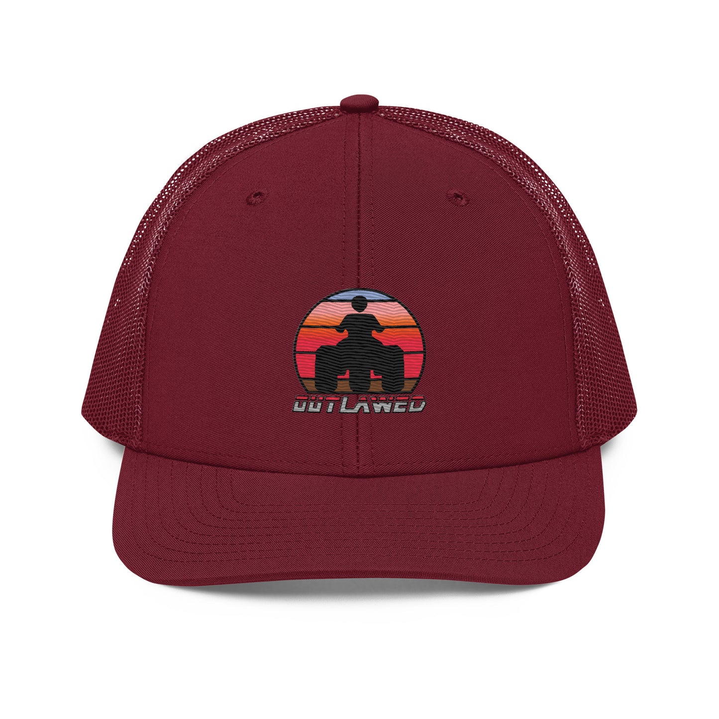 Retro Sunset Threewheeler Richardson 112 Hat