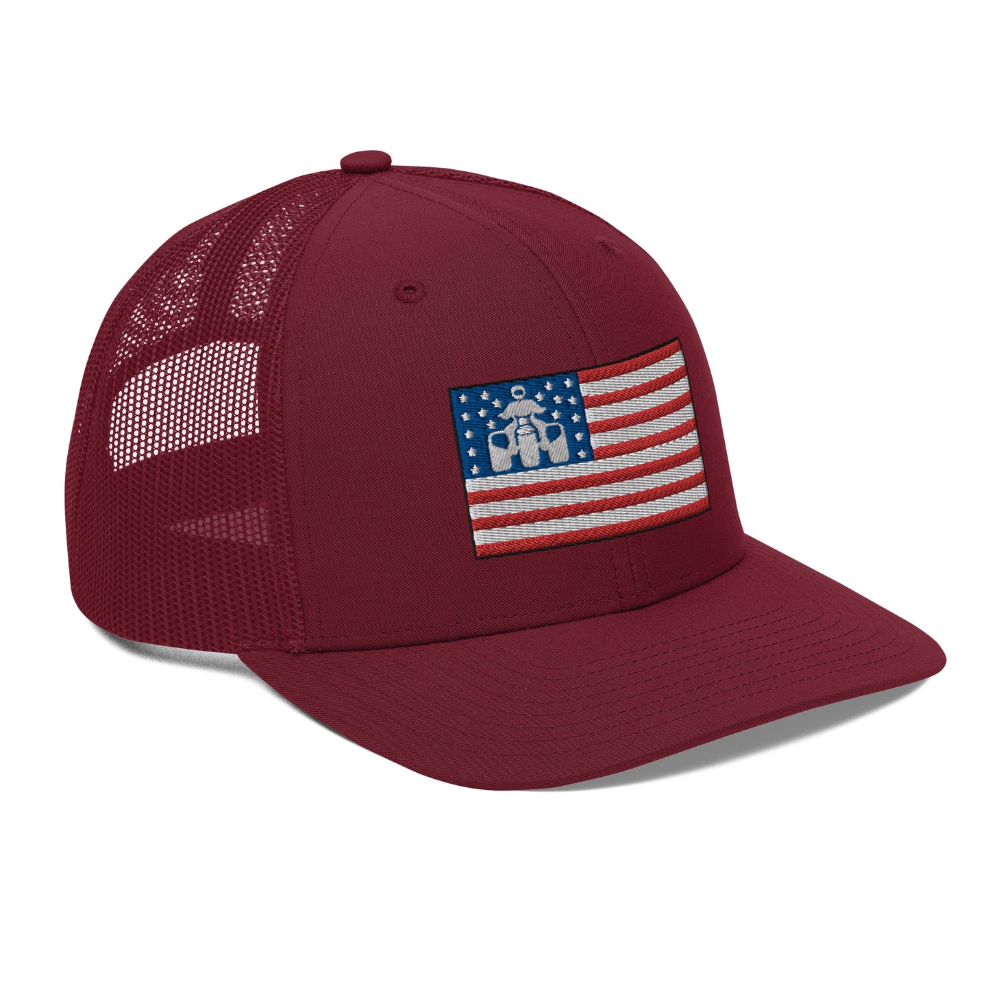 Threewheeler Flag Logo Richardson 112 Hat