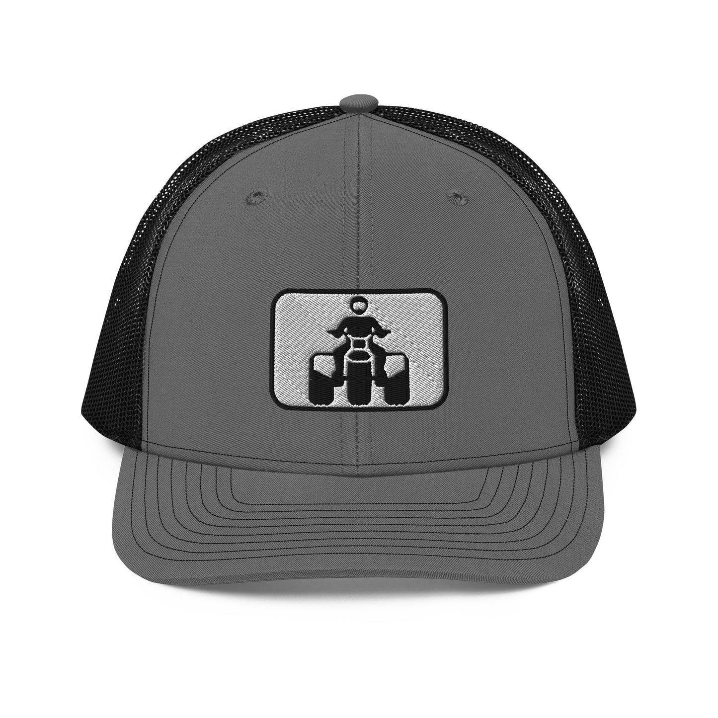 Black and White Threewheeler Richardson 112 Trucker Cap