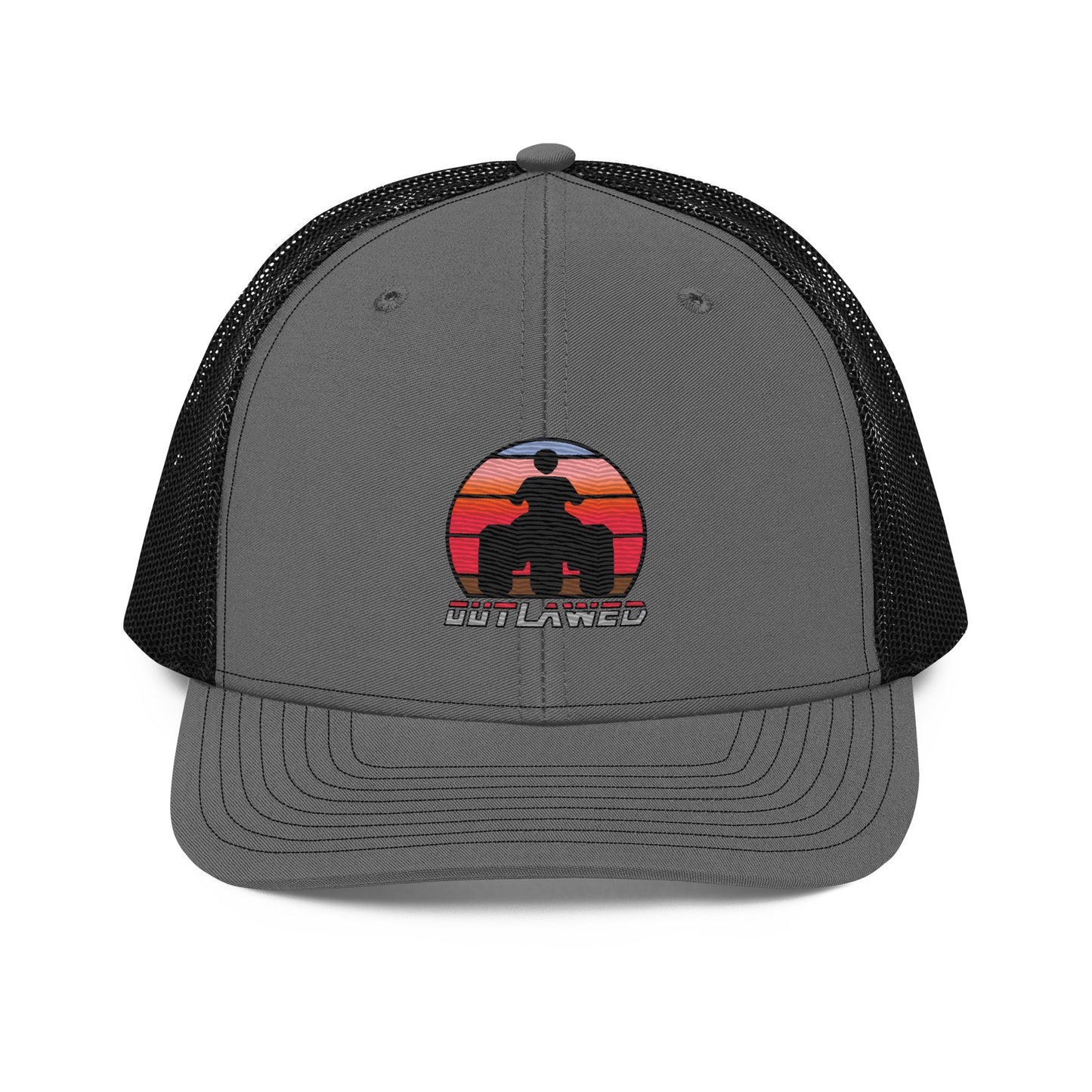 Retro Sunset Threewheeler Richardson 112 Hat