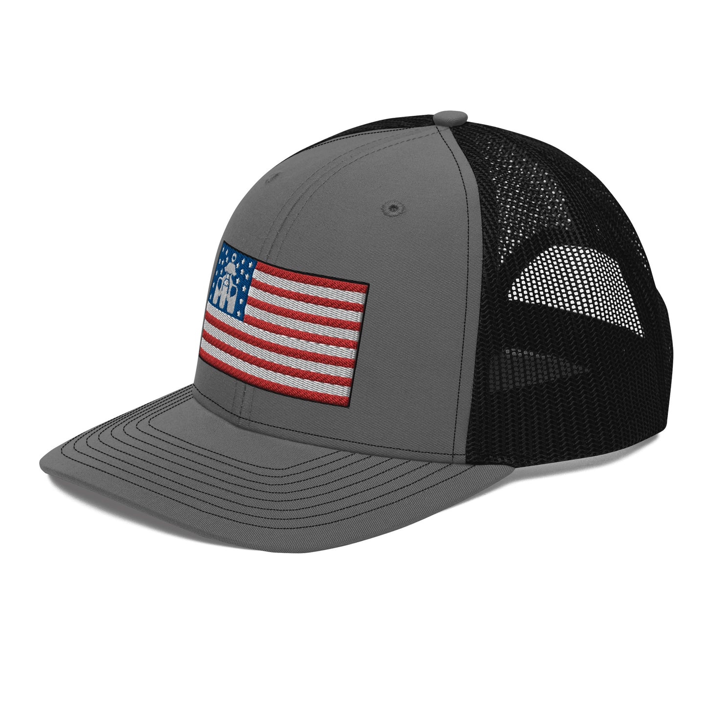 Threewheeler Flag Logo Richardson 112 Hat