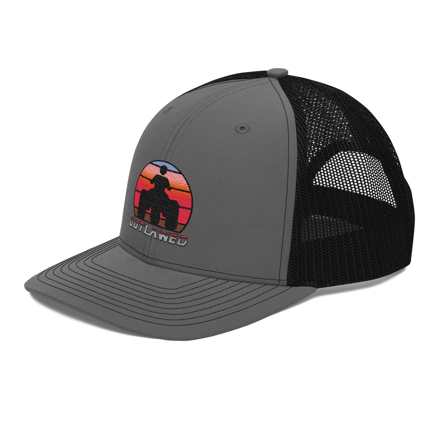 Retro Sunset Threewheeler Richardson 112 Hat