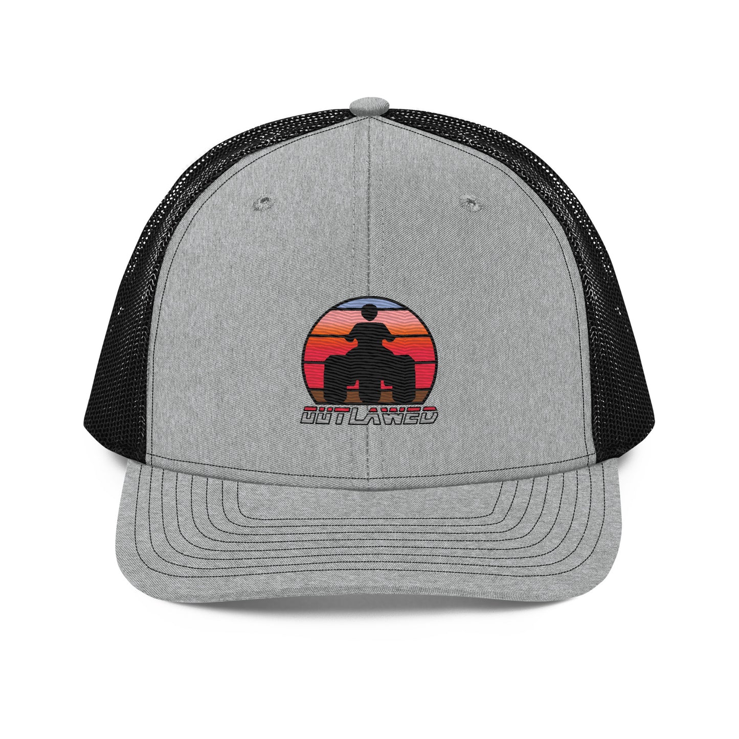 Retro Sunset Threewheeler Richardson 112 Hat