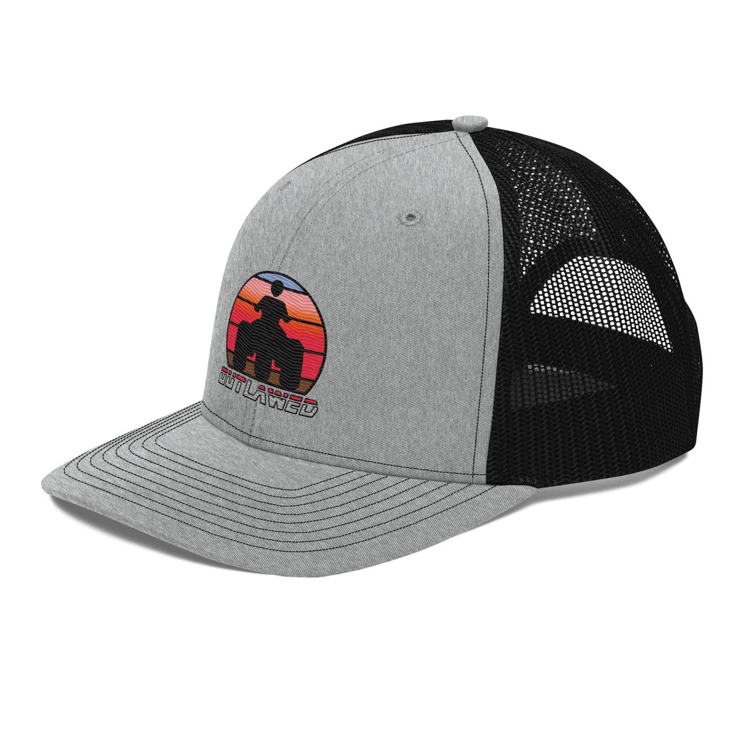 Retro Sunset Threewheeler Richardson 112 Hat