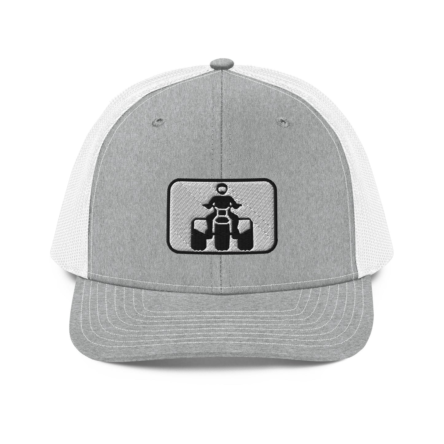 Black and White Threewheeler Richardson 112 Trucker Cap