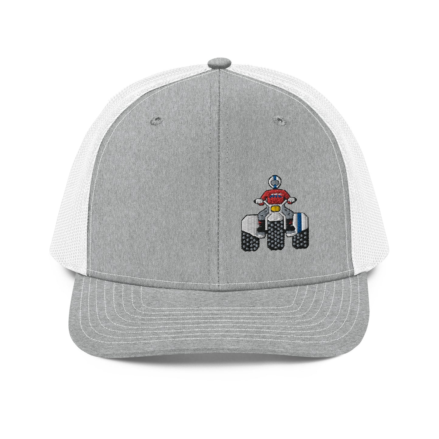 White Retro Threewheeler Richardson 112 Trucker Cap