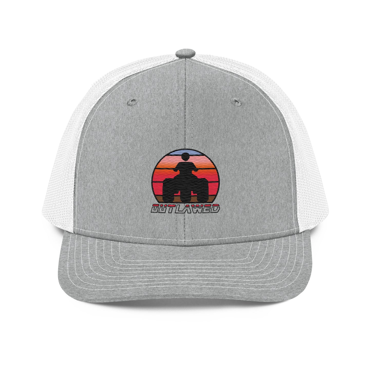 Retro Sunset Threewheeler Richardson 112 Hat