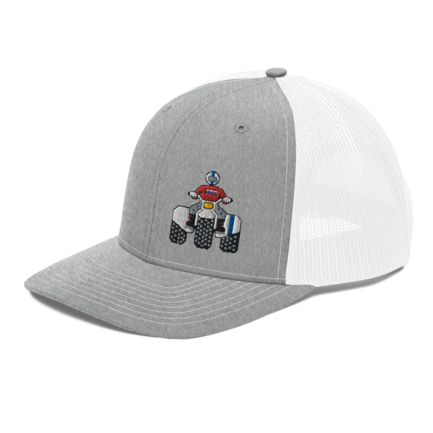 White Retro Threewheeler Richardson 112 Trucker Cap