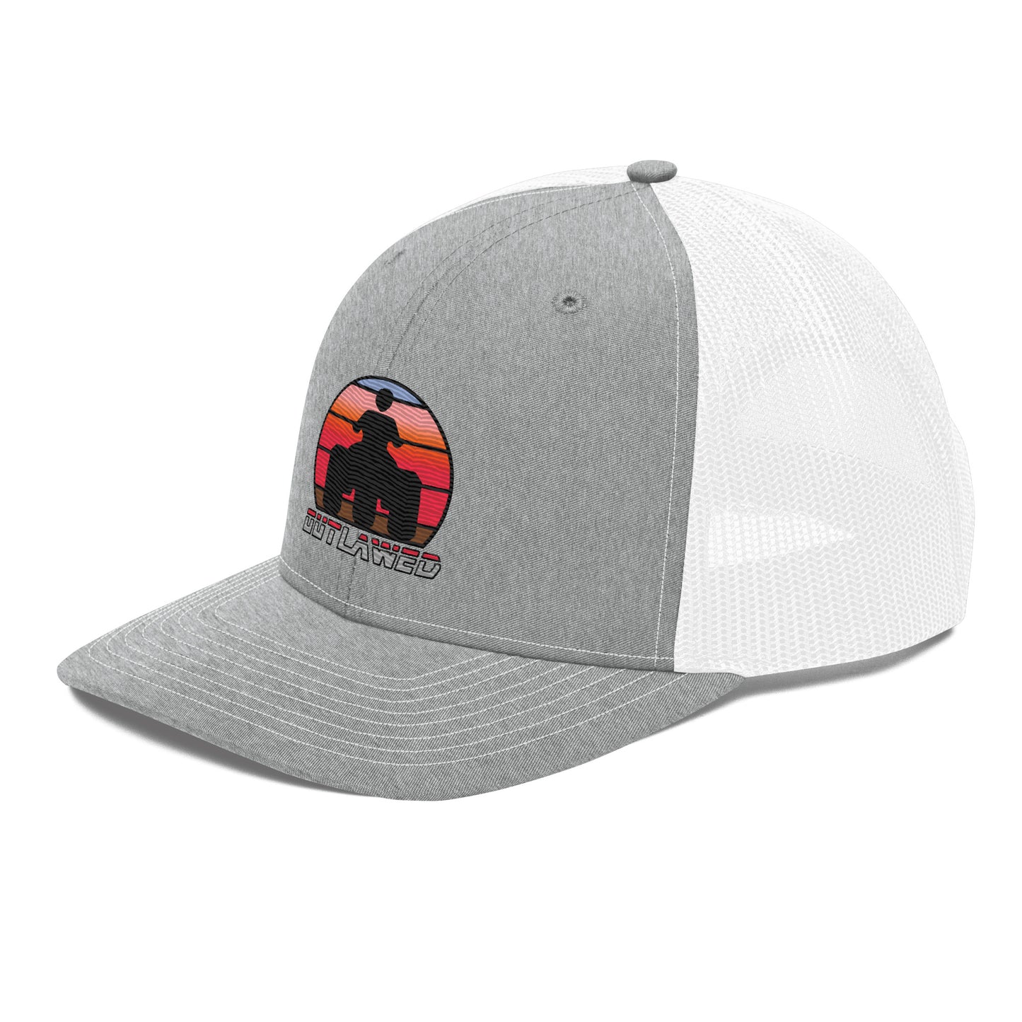 Retro Sunset Threewheeler Richardson 112 Hat