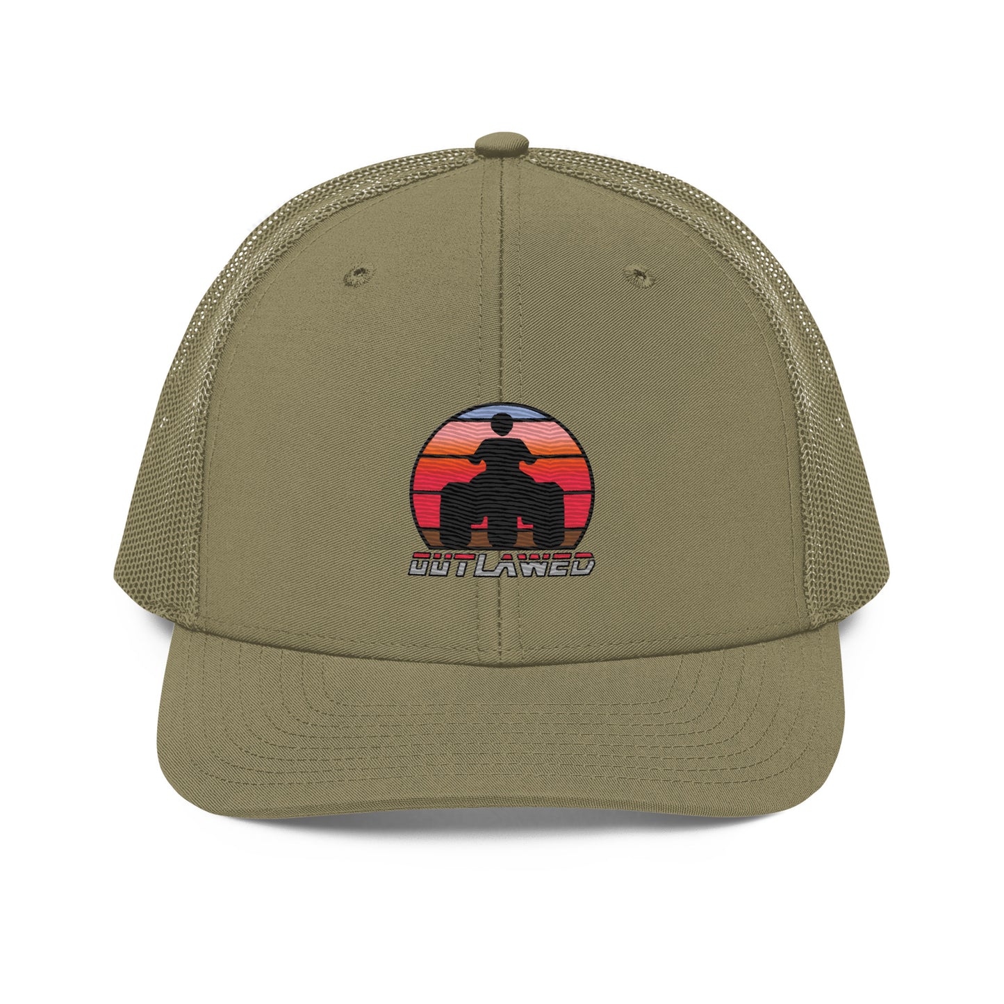 Retro Sunset Threewheeler Richardson 112 Hat