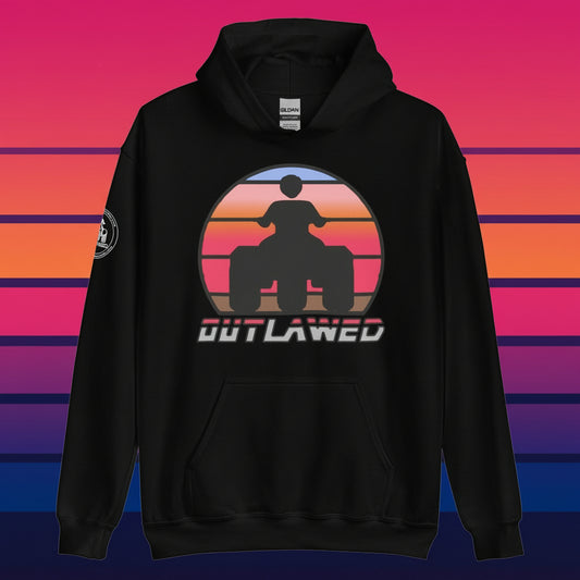 ATC Retro Three Wheeler Sunset Hoodie
