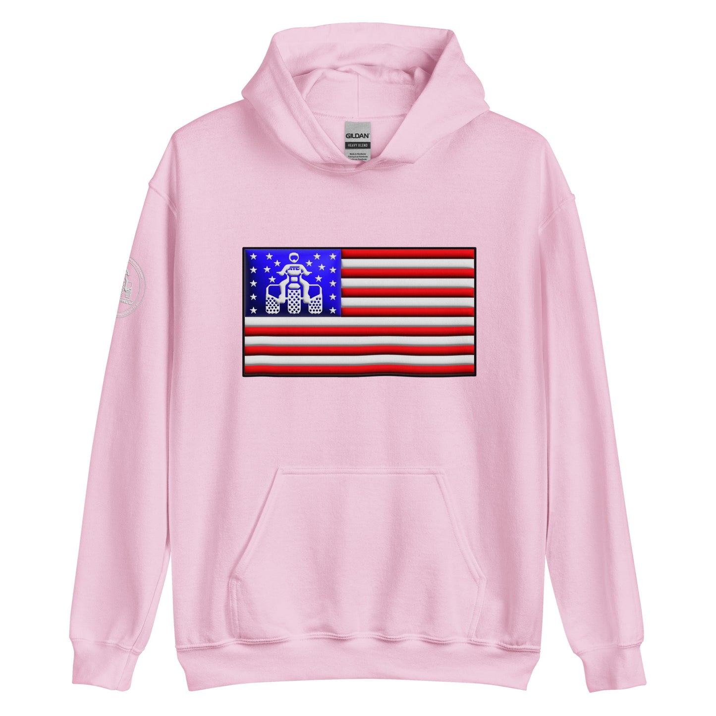 Threewheeler Flag Gildan Hoodie