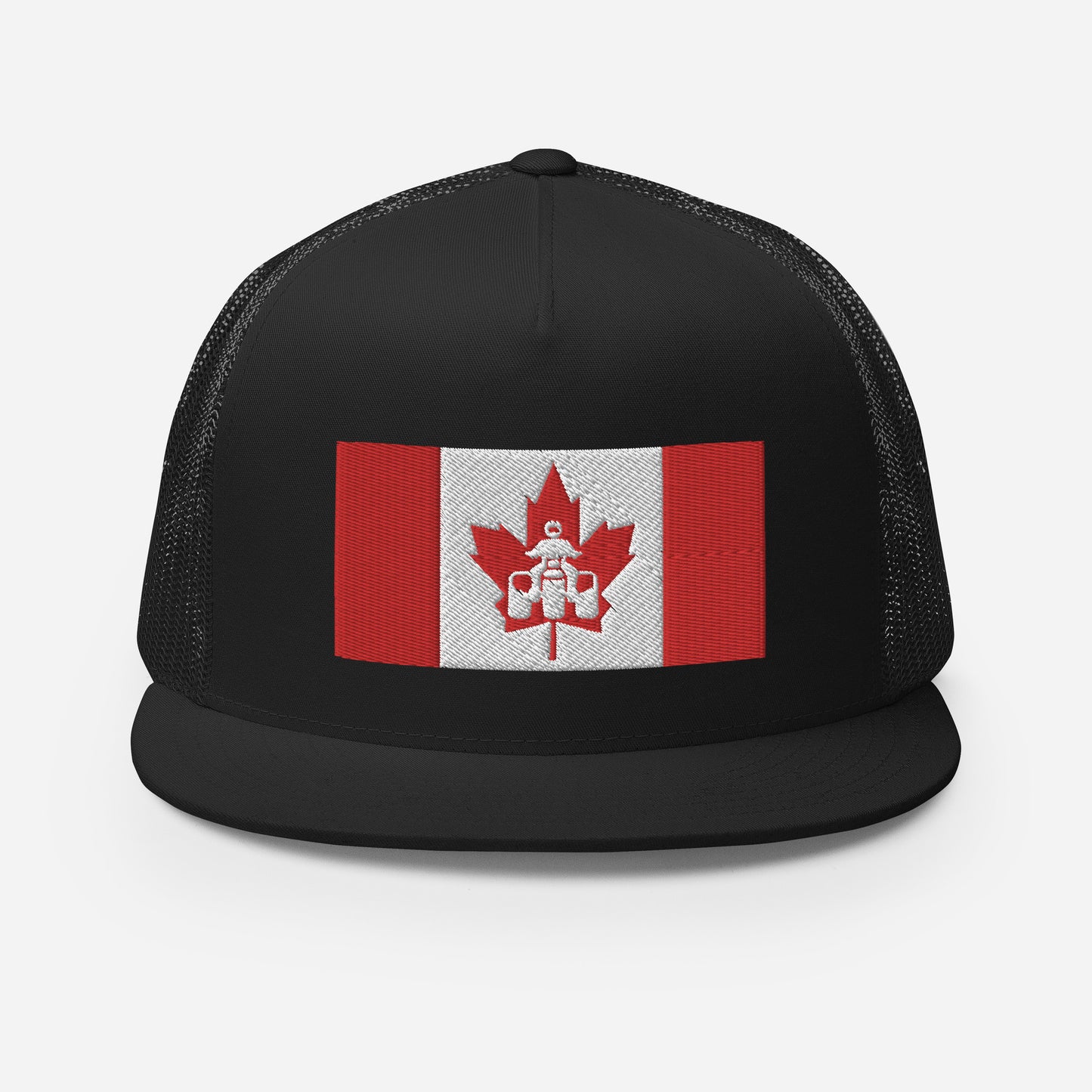 Canadian Threewheeler Flat Bill Trucker Cap