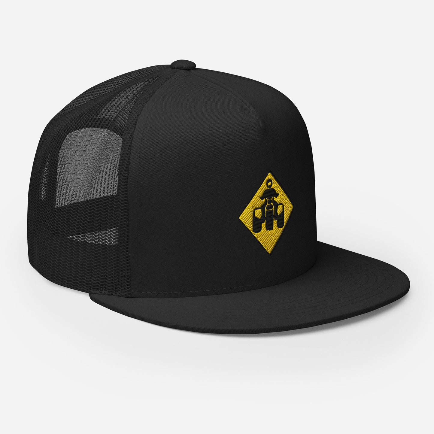 Street Sign Threewheeler Trucker Cap