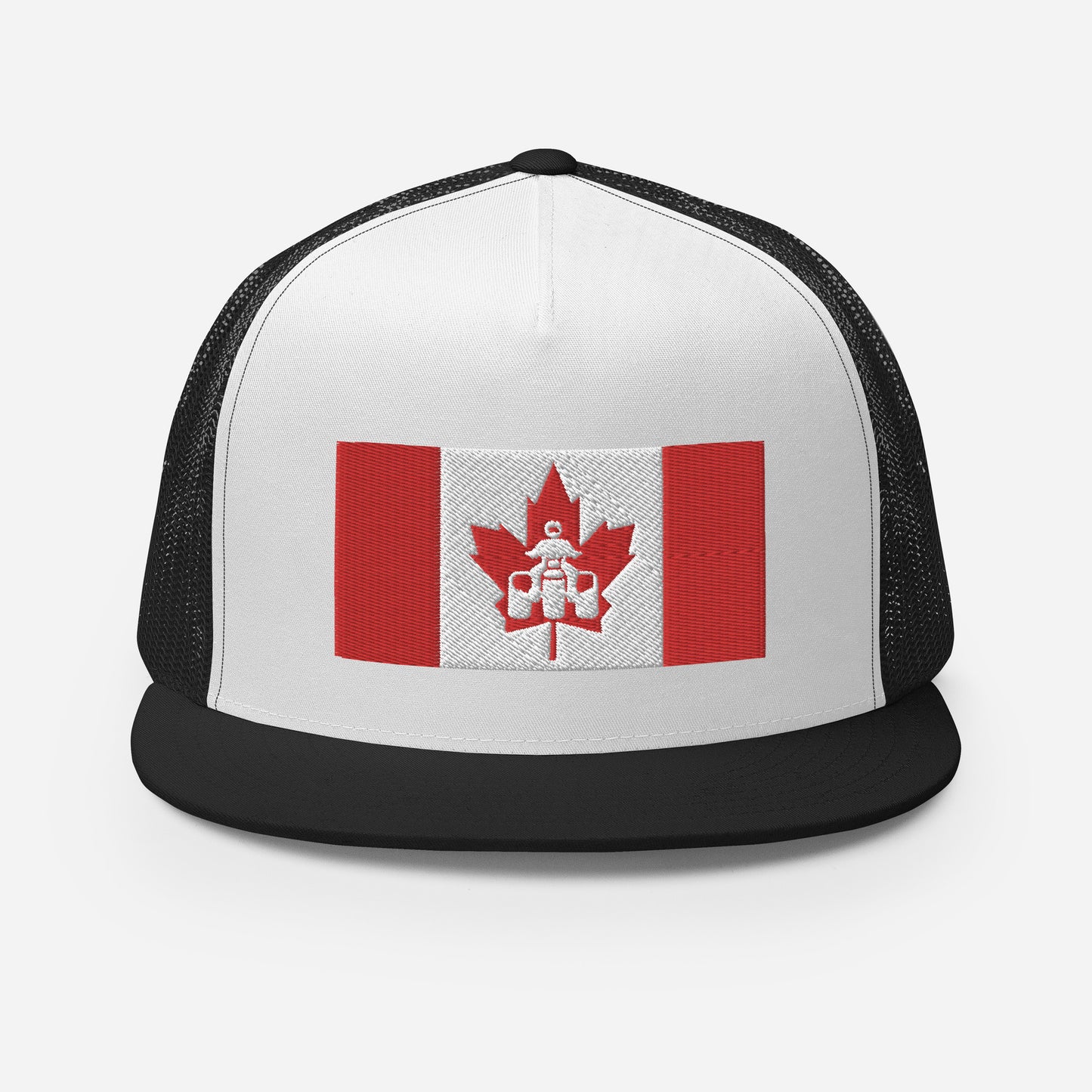 Canadian Threewheeler Flat Bill Trucker Cap