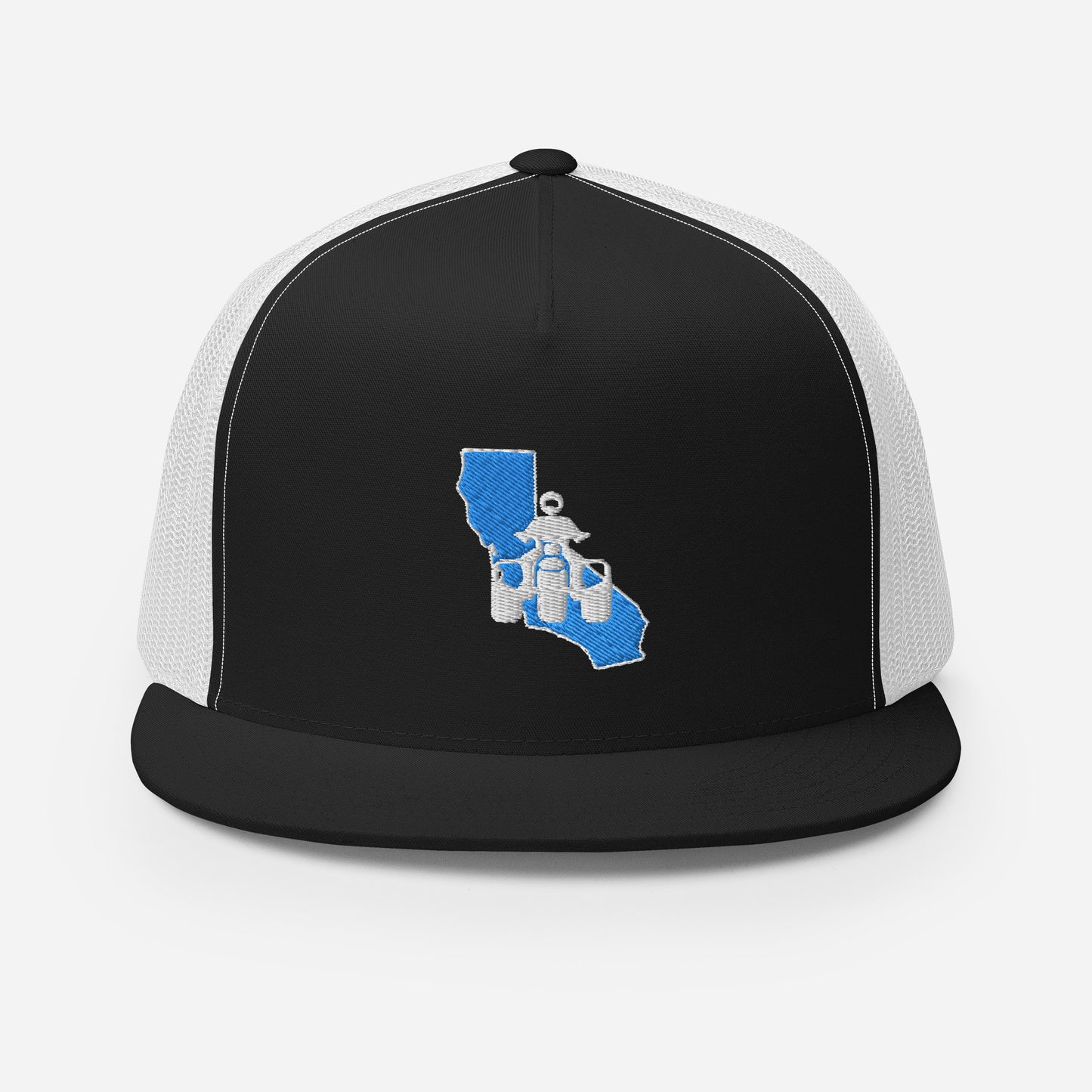 California Threewheweler Flat Bill Trucker Cap