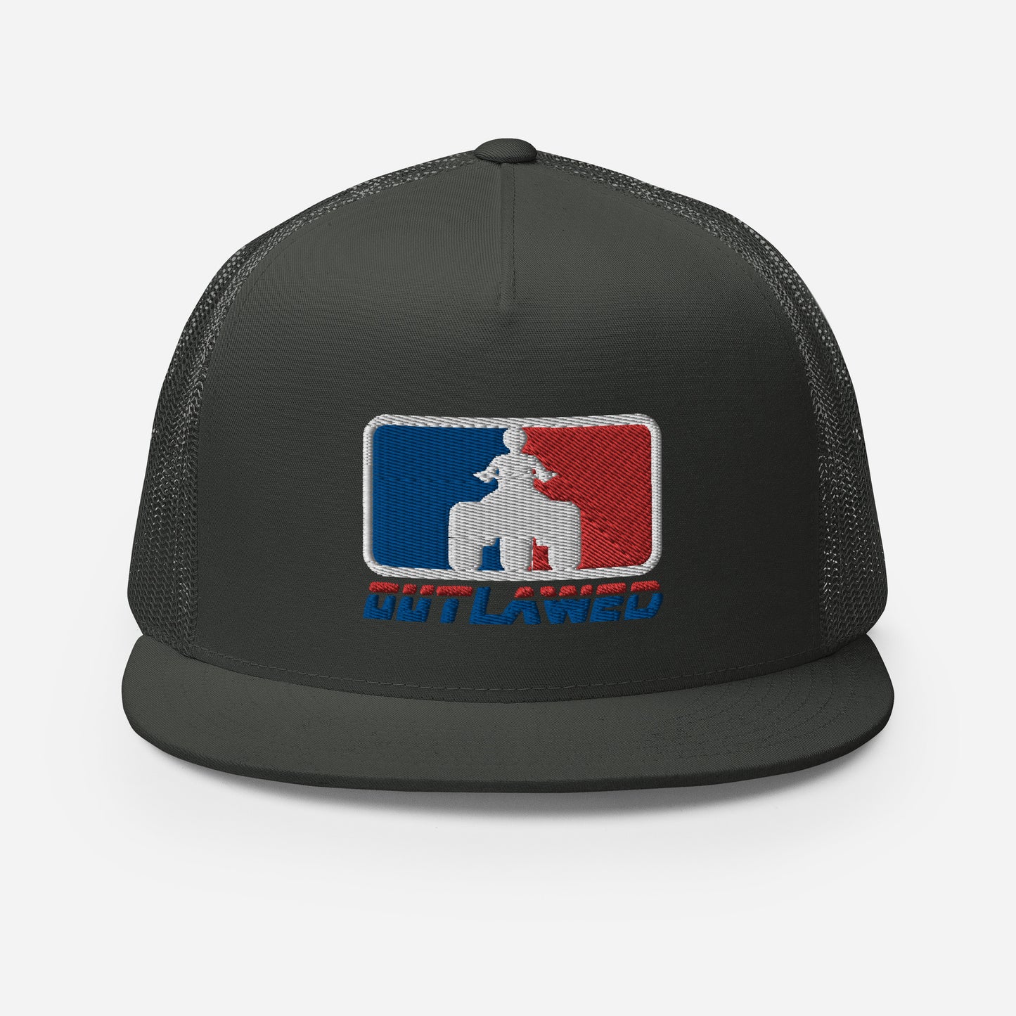 Pro League Threewheeler Flat Bill Trucker Cap