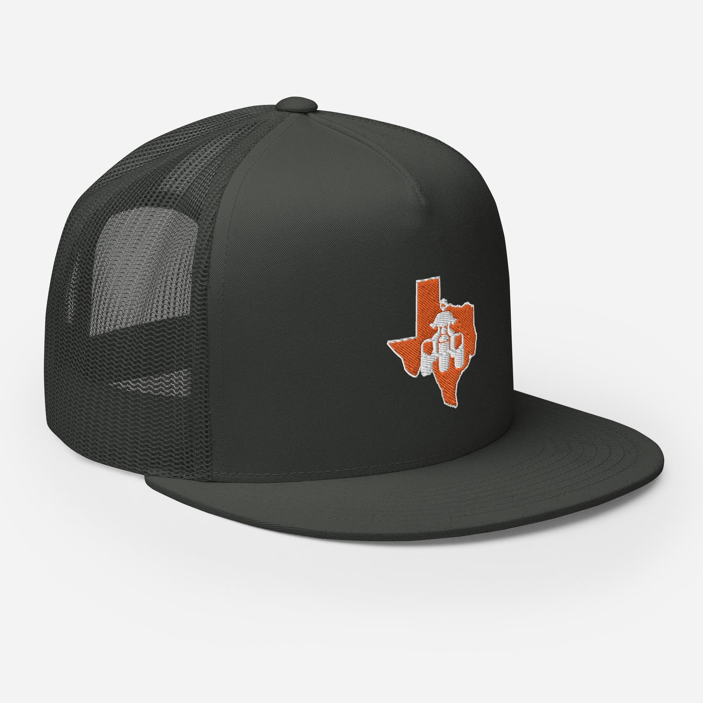 Texas Threewheeler Flat Bill Trucker Cap