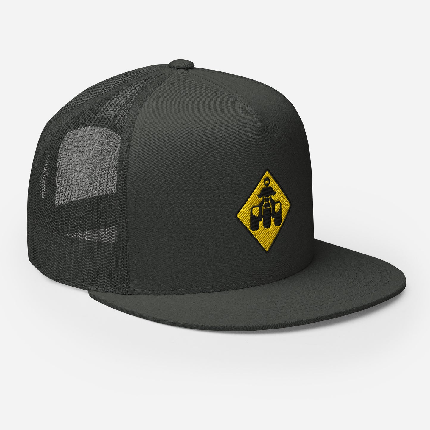 Street Sign Threewheeler Trucker Cap