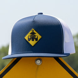 ATC Street Sign Three Wheeler Flat Bill Trucker Cap