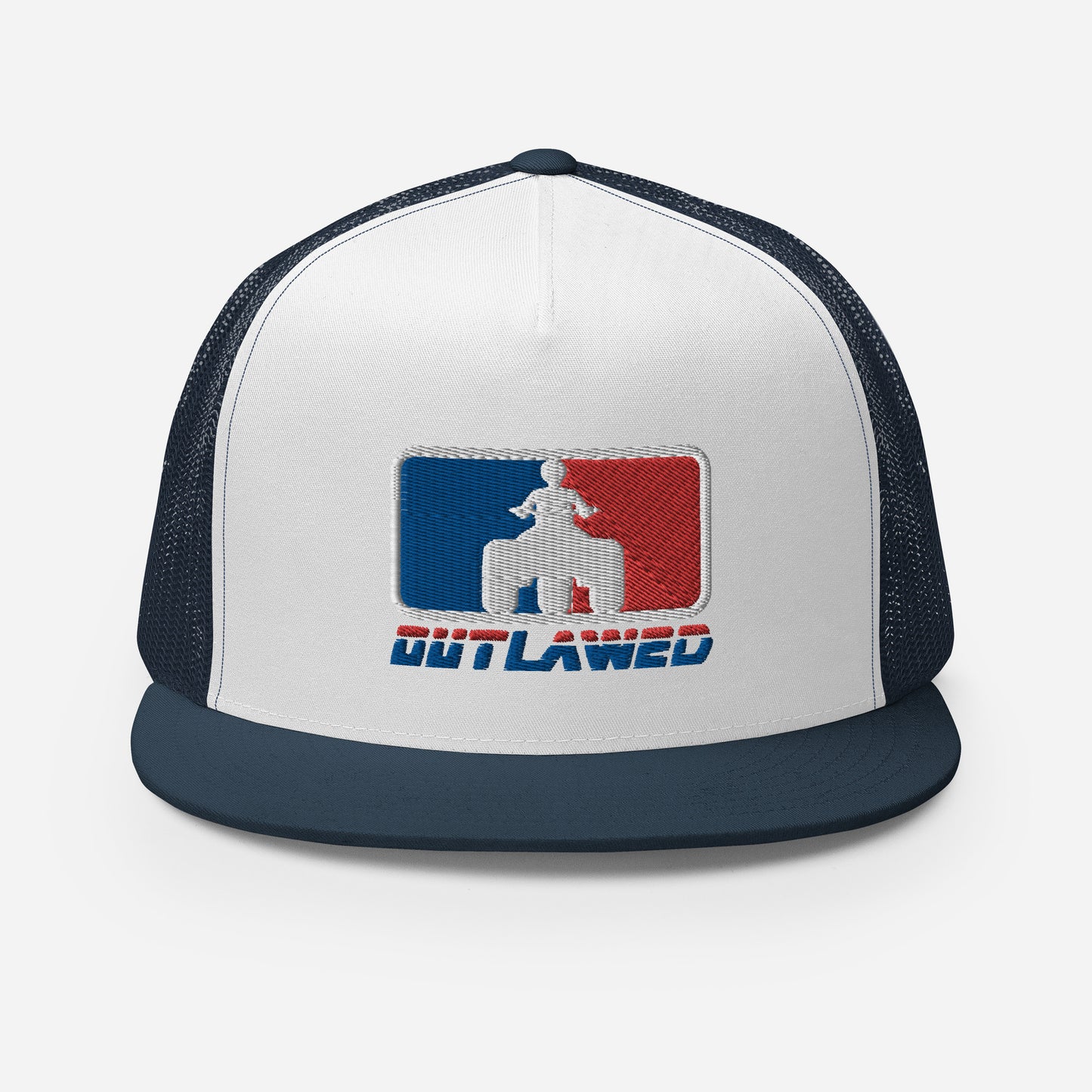 Pro League Threewheeler Flat Bill Trucker Cap