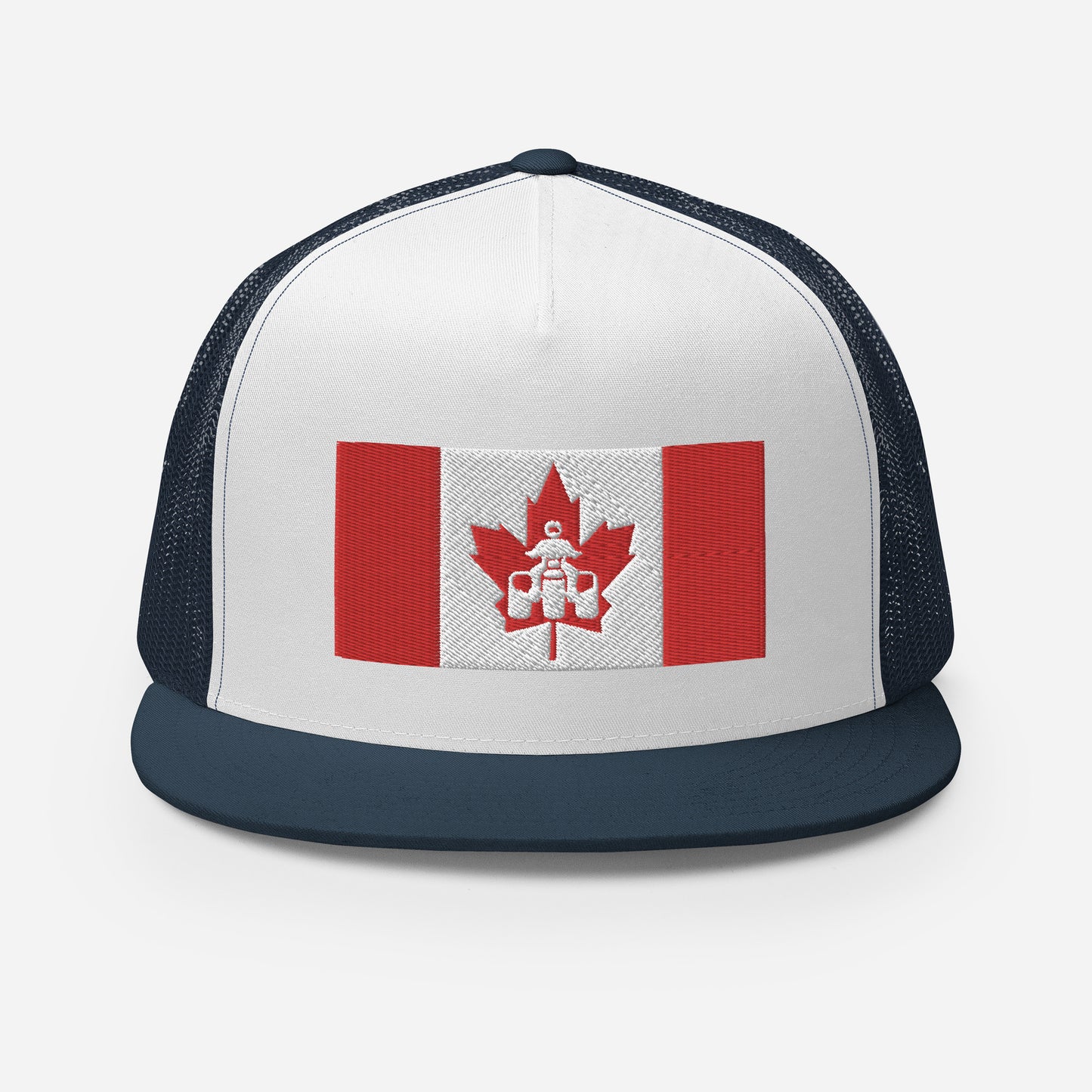 Canadian Threewheeler Flat Bill Trucker Cap