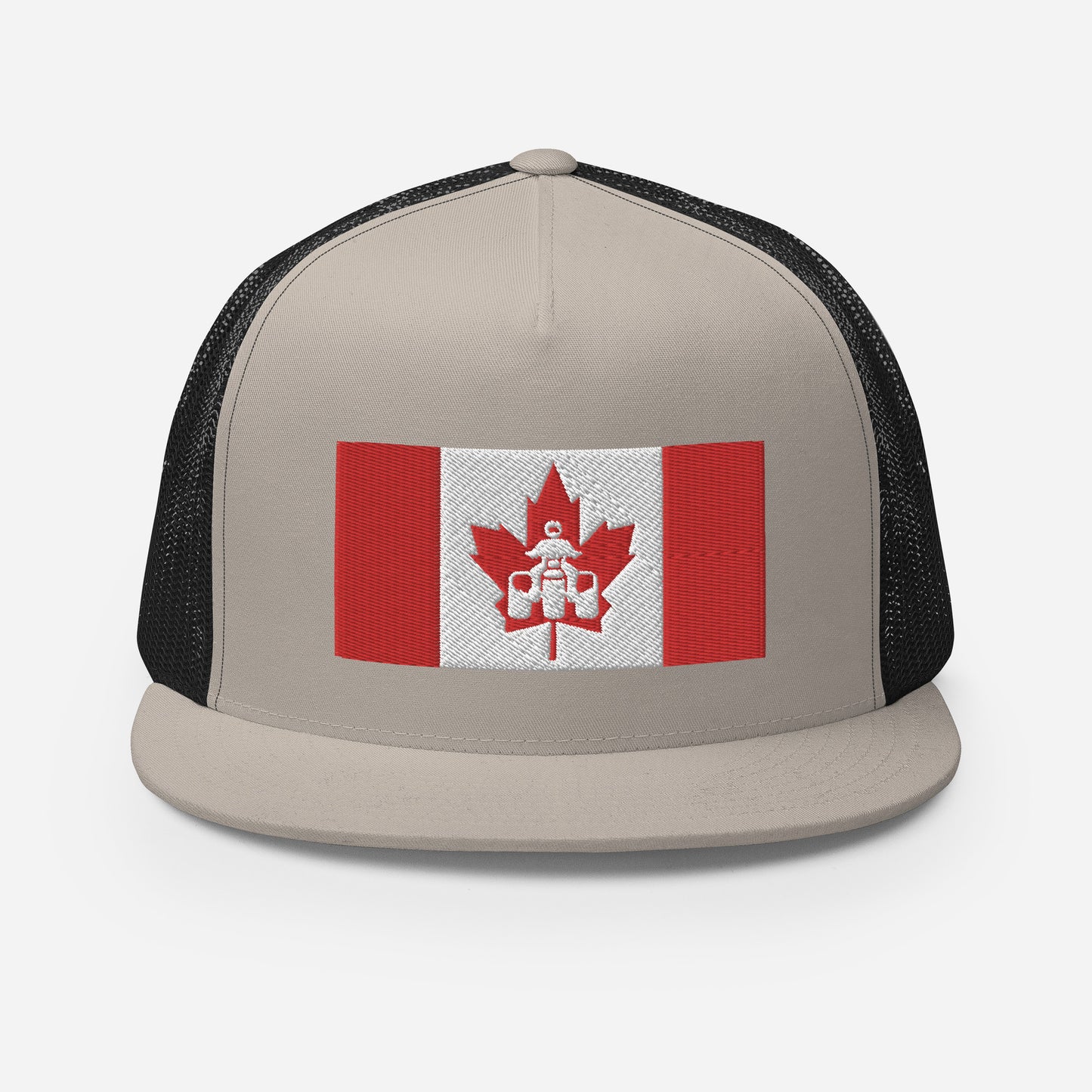 Canadian Threewheeler Flat Bill Trucker Cap