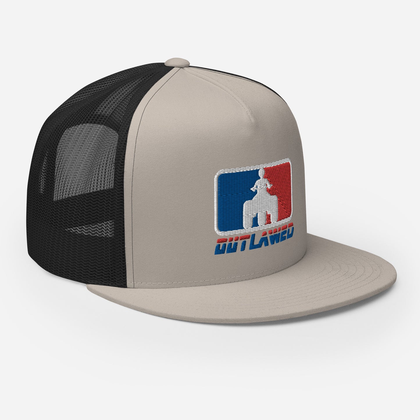 Pro League Threewheeler Flat Bill Trucker Cap